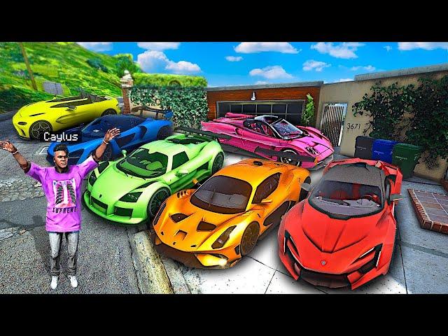 Collecting OCTILLIONAIRE CARS In GTA 5!