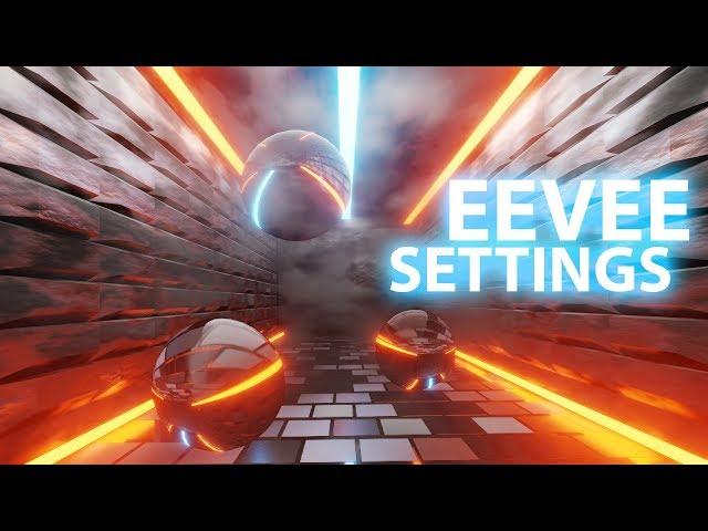 Blender - My Eevee Settings (Blender 2.8)