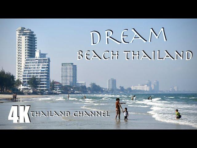 Hua Hin Beach, Wat Khao Takiab & Beach Thailand 2020 4K