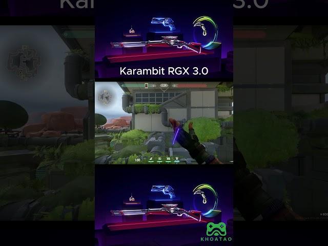 Valorant Karambit RGX 3.0 #valorant #gaming #valorantclips #shorts