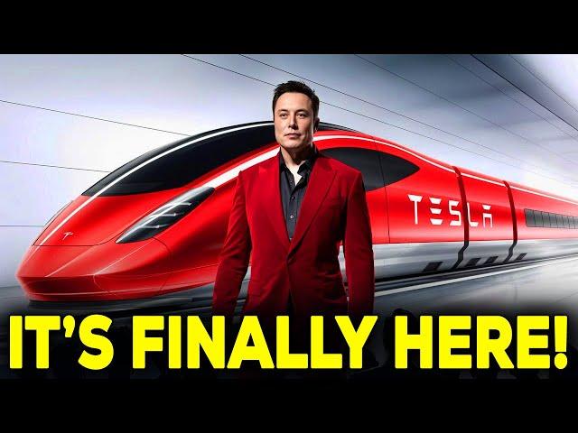 Elon Musk Just ANNOUNCED the Tesla Train & It Changes EVERYTHING!