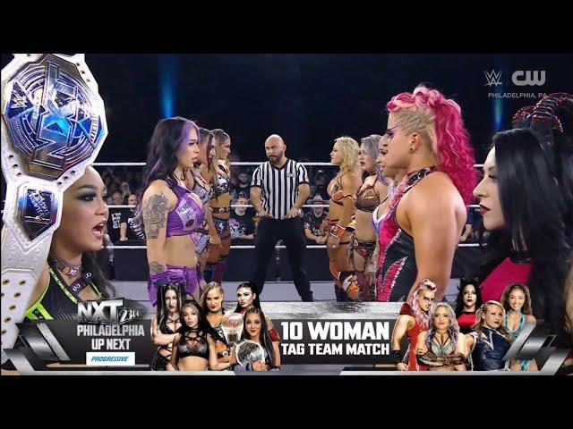 10 Woman Tag Team Match Entrances: NXT November 6 2024