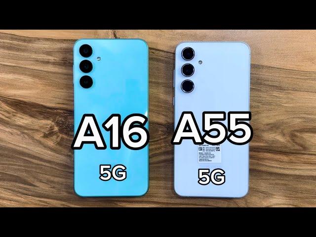 Samsung Galaxy A16 5G vs Samsung Galaxy A55 5G