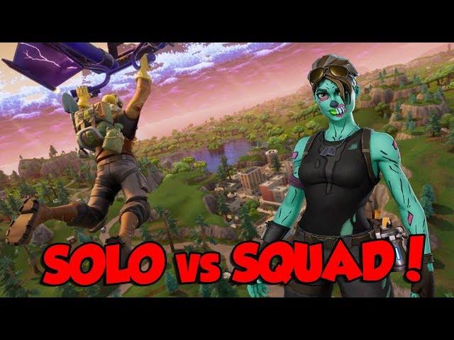  ¡REVENTANDO EN SOLO vs SQUAD!  ~ FORTNITE