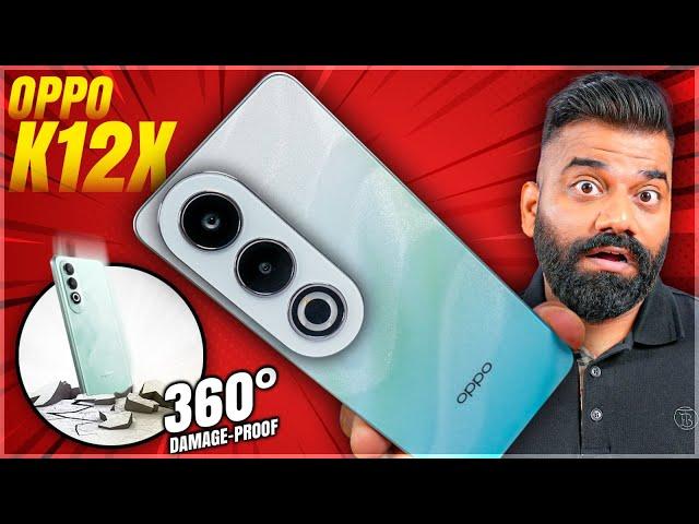 Oppo K12x Unboxing & First Look - Military Grade Certified Smartphone