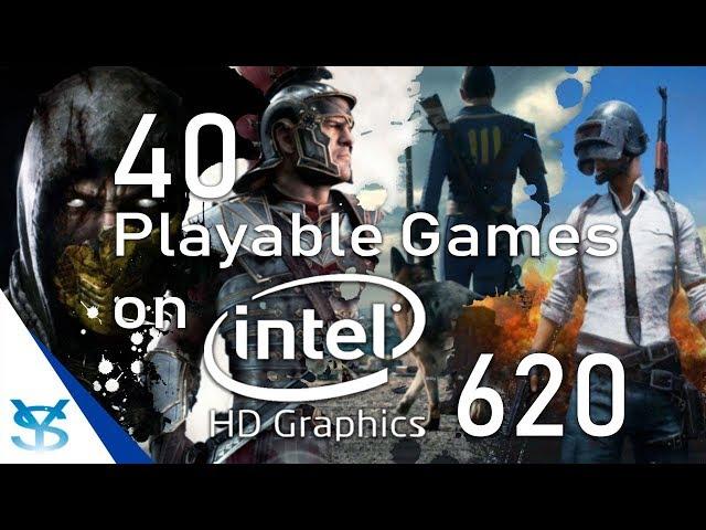 40 Juegos Jugables en Intel HD/UHD Graphics 620