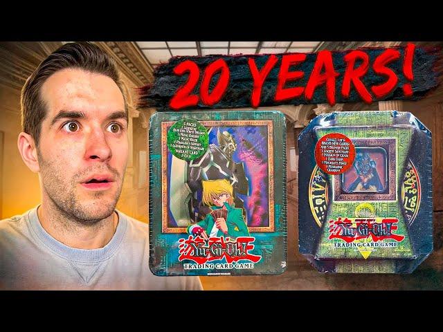 Opening 20 YEAR OLD Yugioh Tins From 2002 & 2004!