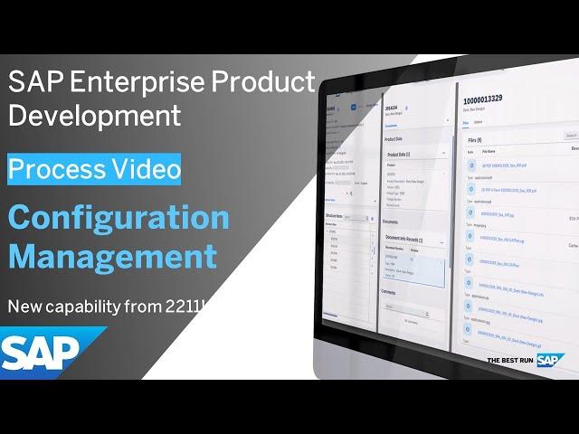 The Process of Configuration Management in SAP Enterprise Product Development