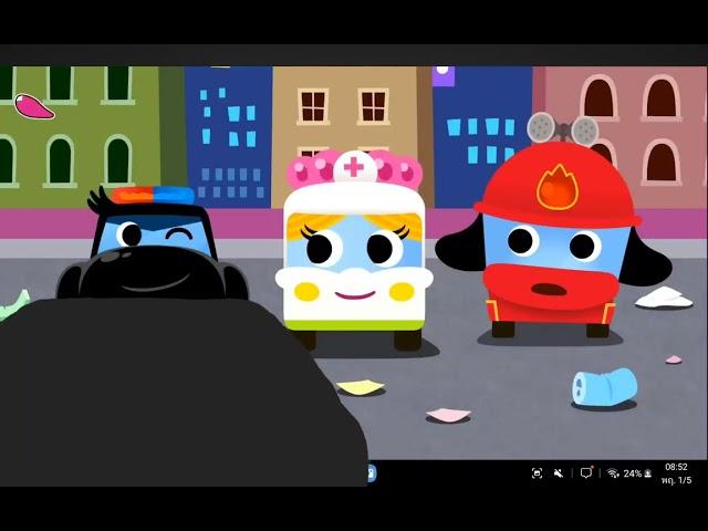 PinkFong Police Car VORE
