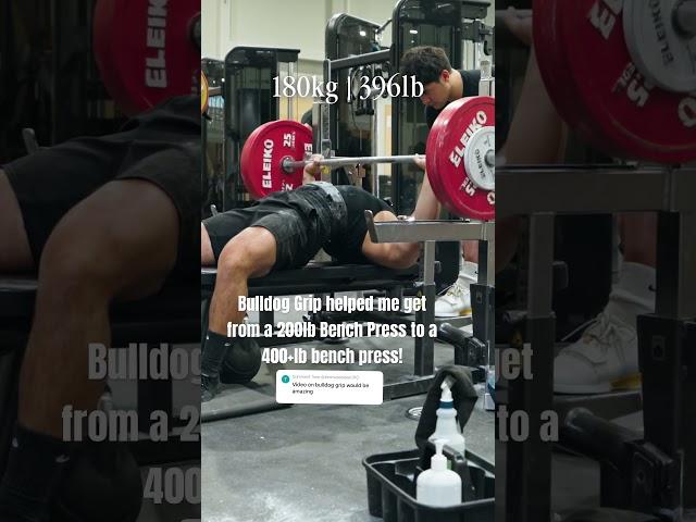 Increase your BENCH PRESS with THIS GRIP #powerlifting #benchpress