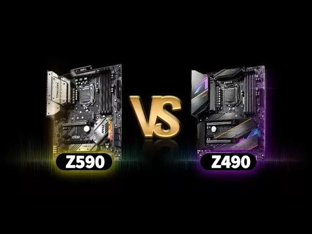 Intel Z590 vs Z490 Motherboard - 8 Games Test