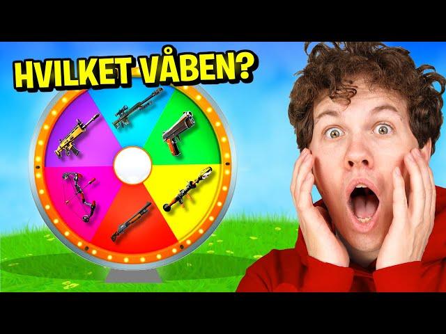 Lykkehjulet Bestemmer Mit Våben i Fortnite!