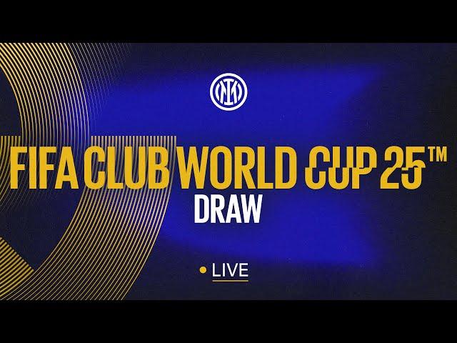 LIVE! SORTEGGIO MONDIALE PER CLUB️