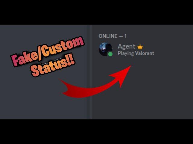 How To Get A Fake/Custom Discord Game Activity Status(Updated 2023) | *NO THIRD PARTY APP* |