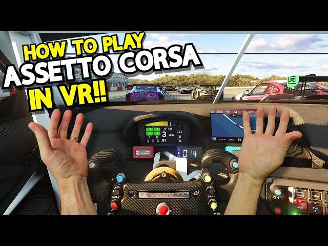 How to Play Assetto Corsa in VR with the Meta Quest 3 or Quest 2!