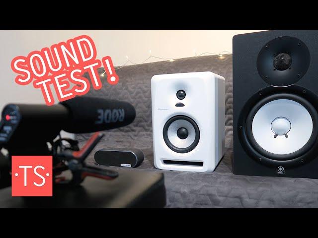 Pioneer S-DJ50X-W Active DJ Speaker Sound Test + Comparison w/ Yamaha HS80M & Sony SRS-X2