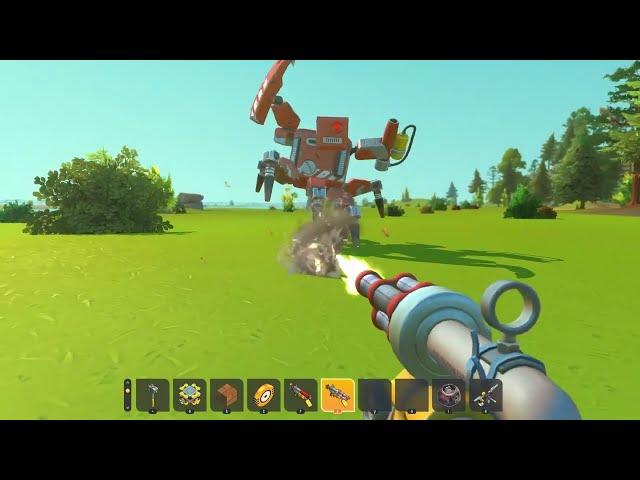 How To Kill Farmbot - [Scrap Mechanic]