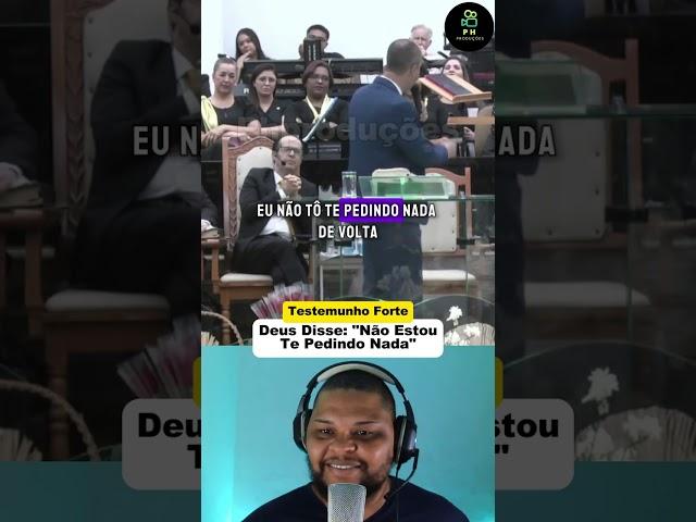  PASTOR ISAÍAS DE OLIVEIRA E O TESTEMUNHO DA IRMÃ QUE QUERIA LARGAR A REGÊNCIA ️