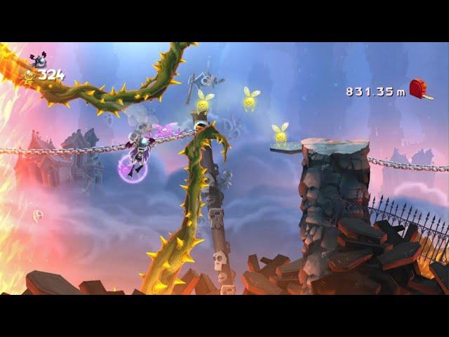 Rayman Legends - Land Distance Daily Extreme Challenge - Diamond Cup 10km (07.05.2022) | PS4