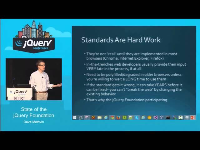 Dave Methvin - The State of the jQuery Foundation