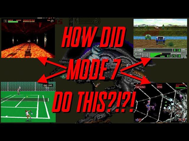 Amazingly creative uses of Mode 7 on SNES | White_Pointer Gaming