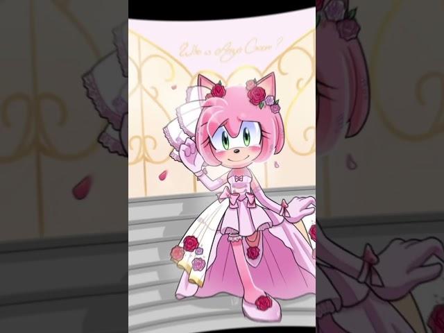 Соник, Эми и Шедоу🩷( проклятие русалки) #amyrose #sonic #shadow