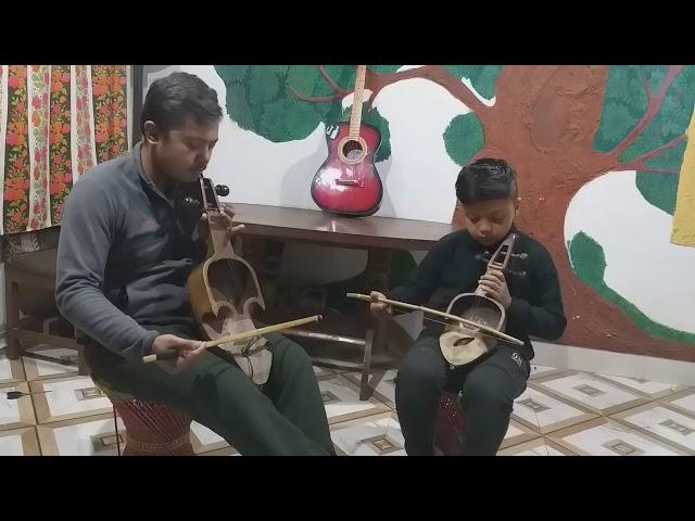 Ghatu Songs or Pahachare songs on Sarangi