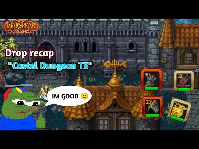 Best DG for farming - Drop Collactions Castel DG T5 | Warspear Online