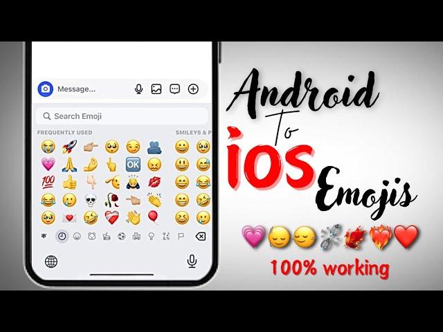 How to get iOS emojis on android | #ios 17.4 Emoji’s on Android | som pawaiya