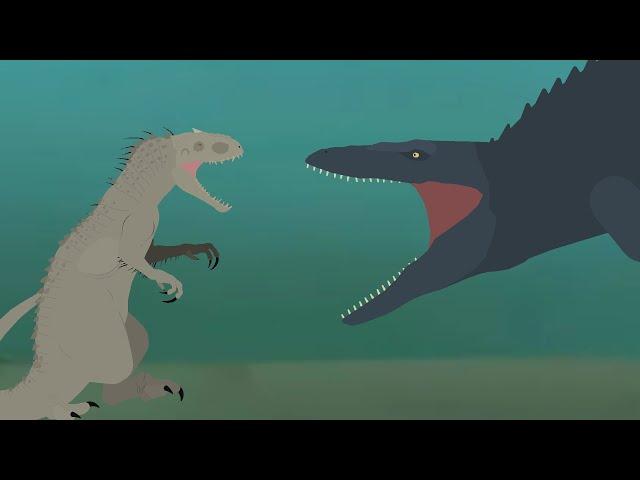 indominus rex vs mosasaurus