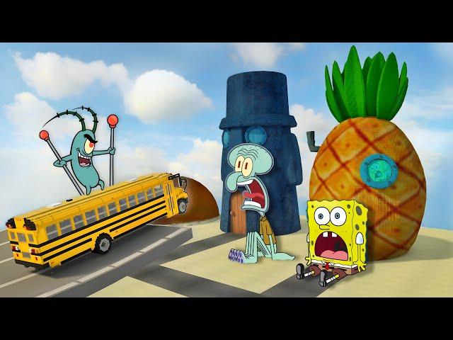 Cars vs SpongeBob Movie | Teardown