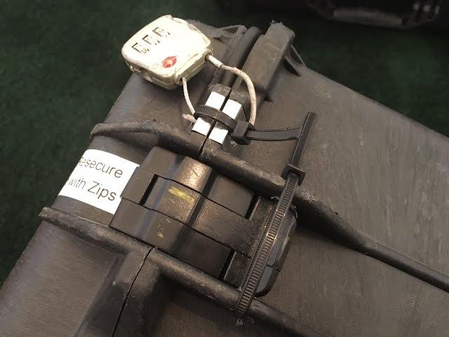 Pelican Flight case lock catch issues TSA Security inspection - FIX !