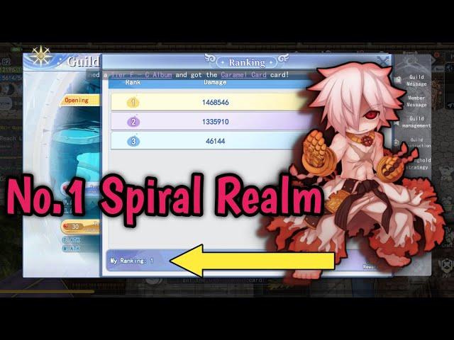 MONK 1.5M Damage on Spiral Realm No.1 - The Ragnarok