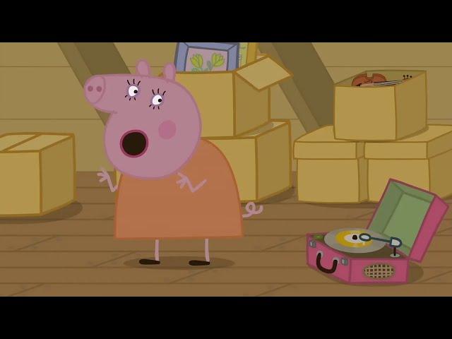 Peppa Pig Playground  | Granny & Grandpa's Attic | Peppa Pig Full Episodes | Dancing With Peppa Pig