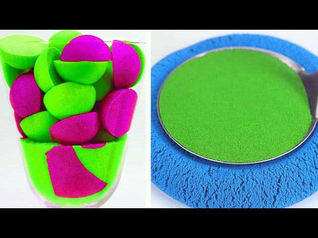 10 Hour Kinetic Sand ASMR No Music! Sand Cutting ASMR Sounds! Kinetic Sand ASMR No Talking #53