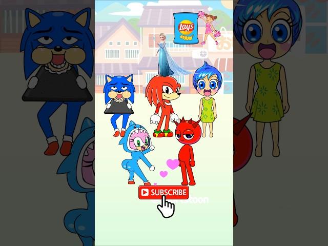 Super Sonic & Sprunky, Amazing Mukbang & Dance4