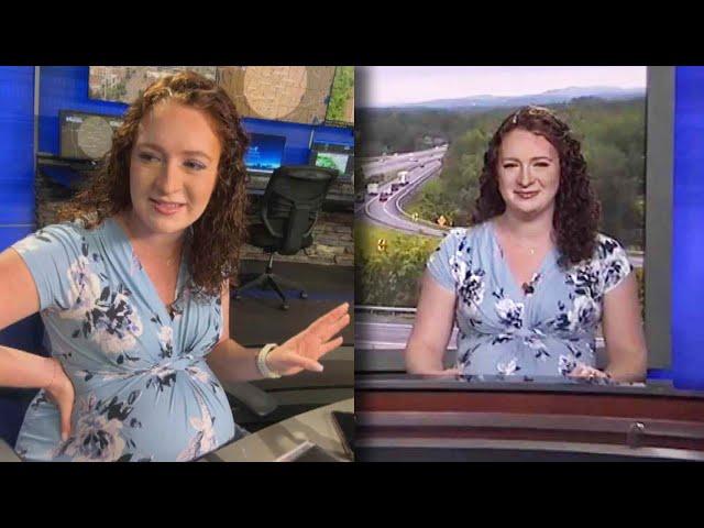 Pregnant News Anchor Goes Into Labor While on Air