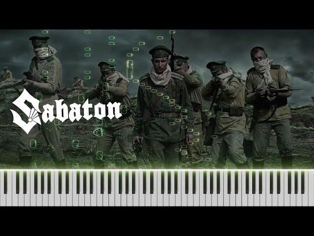 Sabaton - The Attack of the Dead Men | 100 Sub Special | Piano (Free Sheet Music)