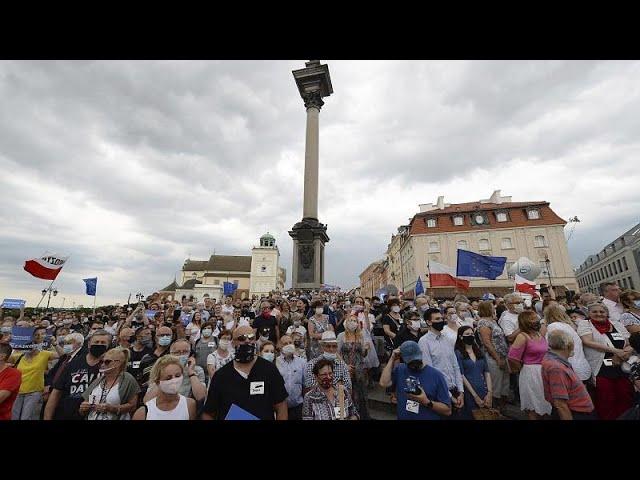 В Польше "день тишины" перед выборами