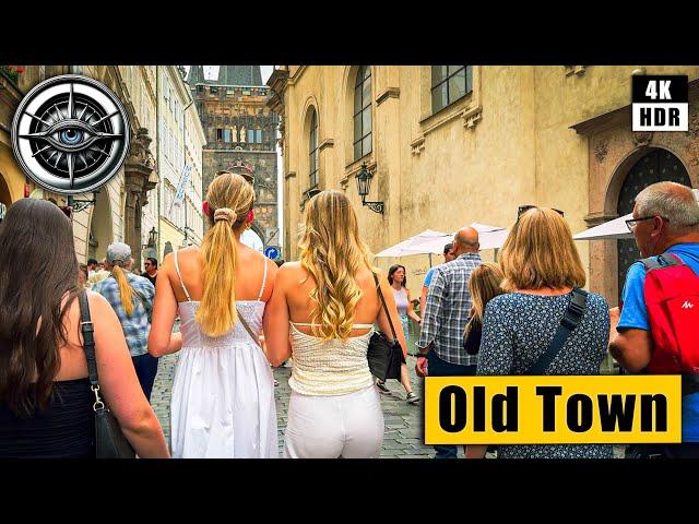 Prague Friday Old Town Walking Tour  Czech Republic 4K HDR ASMR