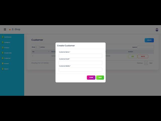 25.Laravel  Frontend Development with AJAX, Bootstrap & JavaScript Customer Management Part: 25