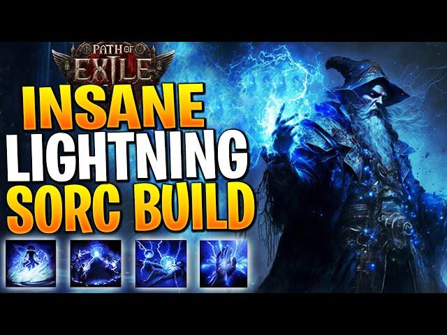 INFINITE DPS LIGHTNING SORCERESS BUILD! Path of Exile 2 Sorceress Build Guide