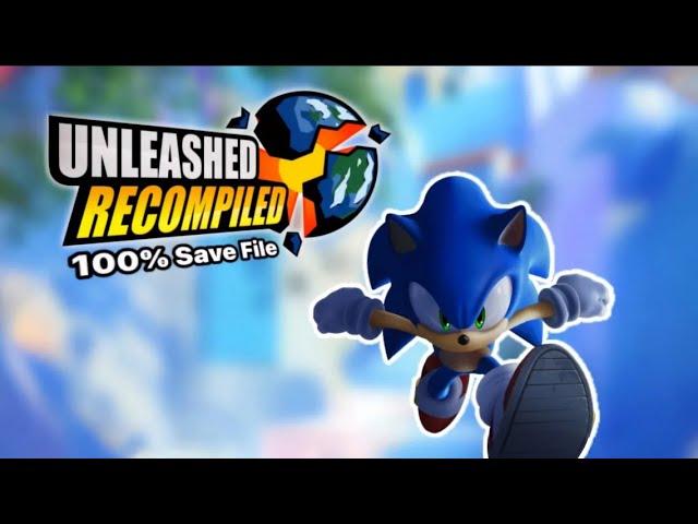 How to put 100% save file in Unleashed Recompiled