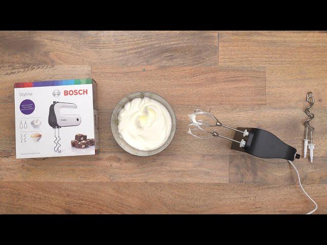 Bosch MFQ 4020 Handrührer Styline 450 Watt Weiß / Unboxing und Review #headfulloflife