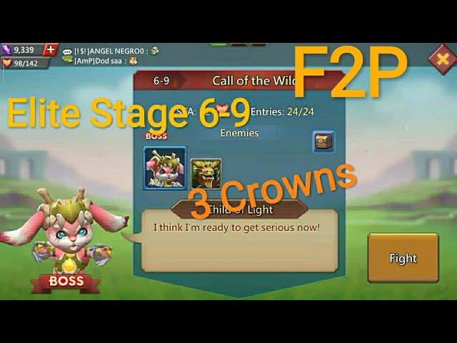 Lord Mobile Elite Stage 6-9 F2P