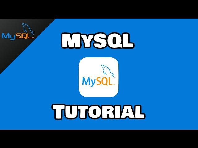 MySQL tutorial for beginners (intro + installation) 