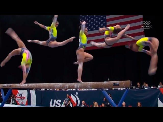 Konnor McClain - Detailed Balance Beam Routine (2022)