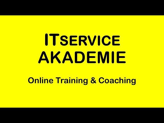 ITService-Coaching Trailer 2024