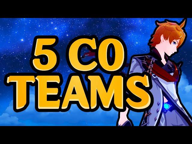 5 C0 Childe Team Comps | 3.2 Genshin Impact | Childe Build & Showcase