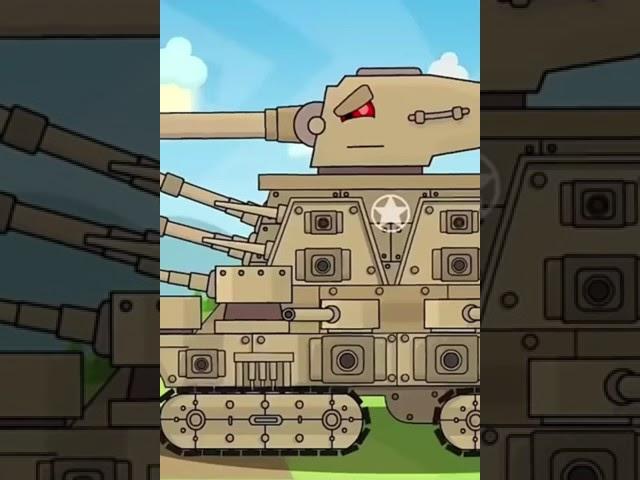 Sovetion KV-44M VS Patriot KV-44 #мультики_про_танки #homeanimation #gerand #shorts